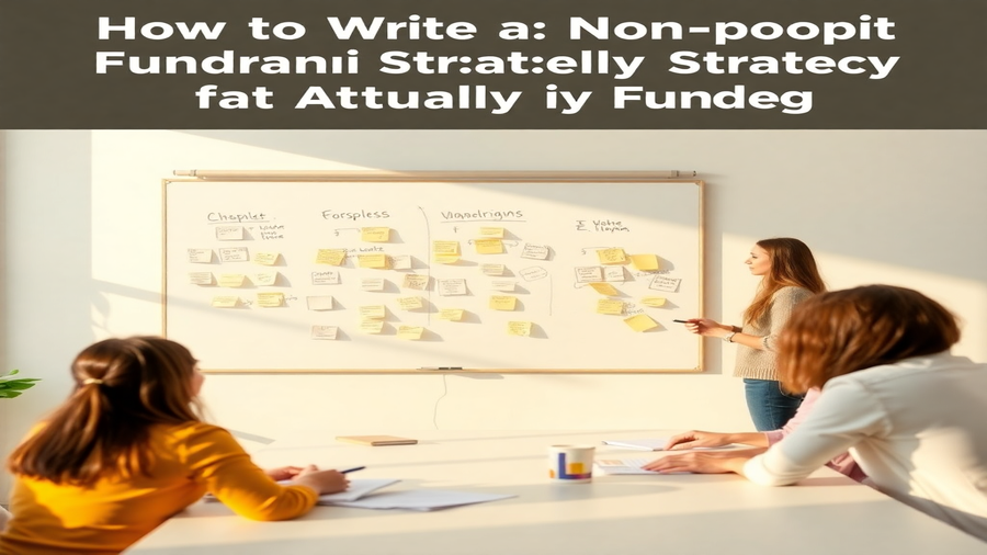 How to Write a Non-profit Fundraising Strategy That Actually Gets Funded