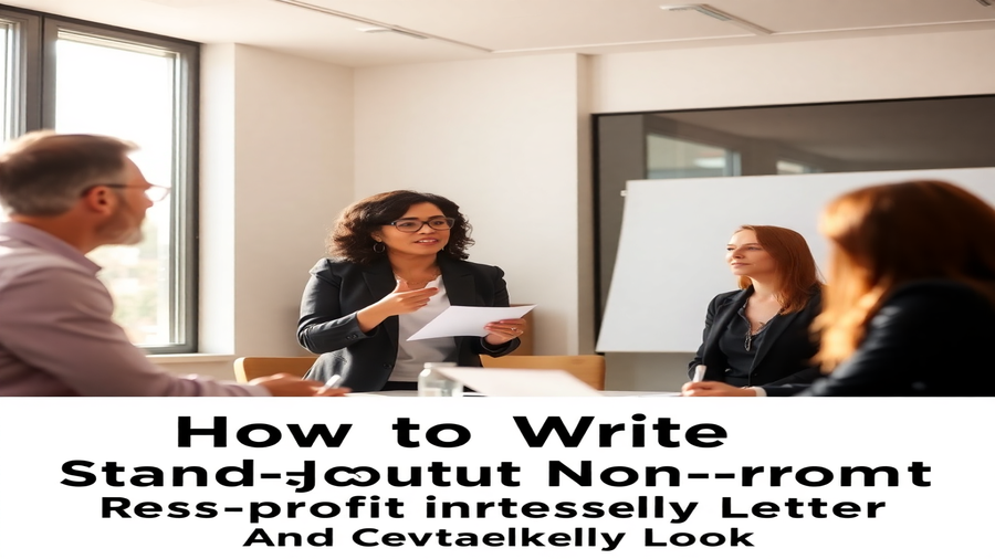 How to Write a Standout Non-profit Resume and Cover Letter